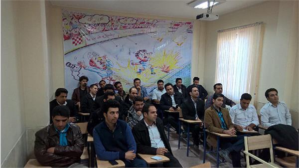 کلاس آموزشی اپراتوری جرثقیل سایت اصفهان